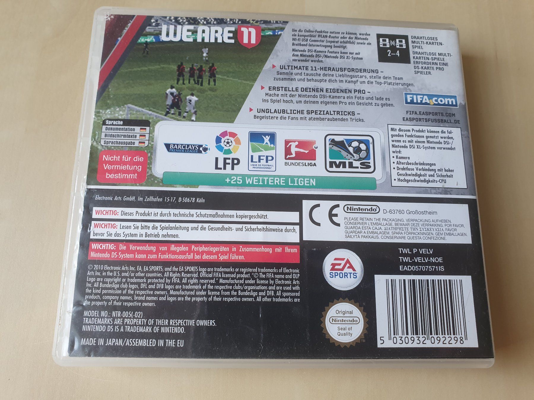 Nintendo Jeux: FIFA 11 – D'occasion à Stansstad par collectorsshop 1