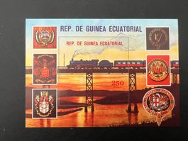 Guinea Ecuatorial Shinkansen Bridge, Railway ** Luxus (D341)