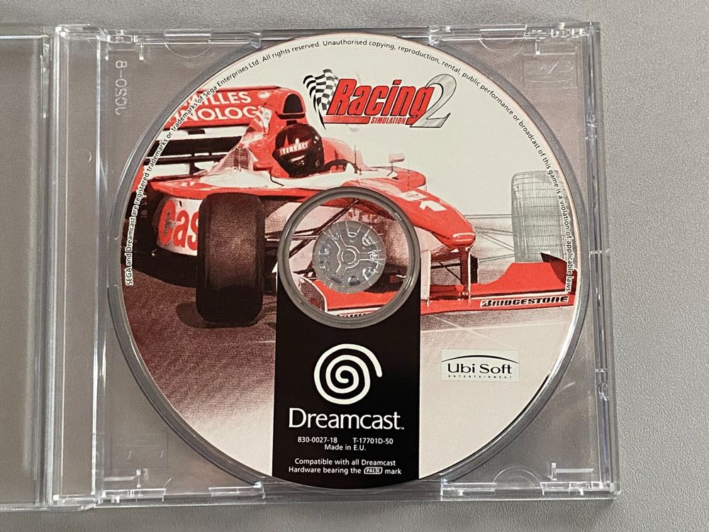 monaco grand prix racing simulation 2 dreamcast jap neuf