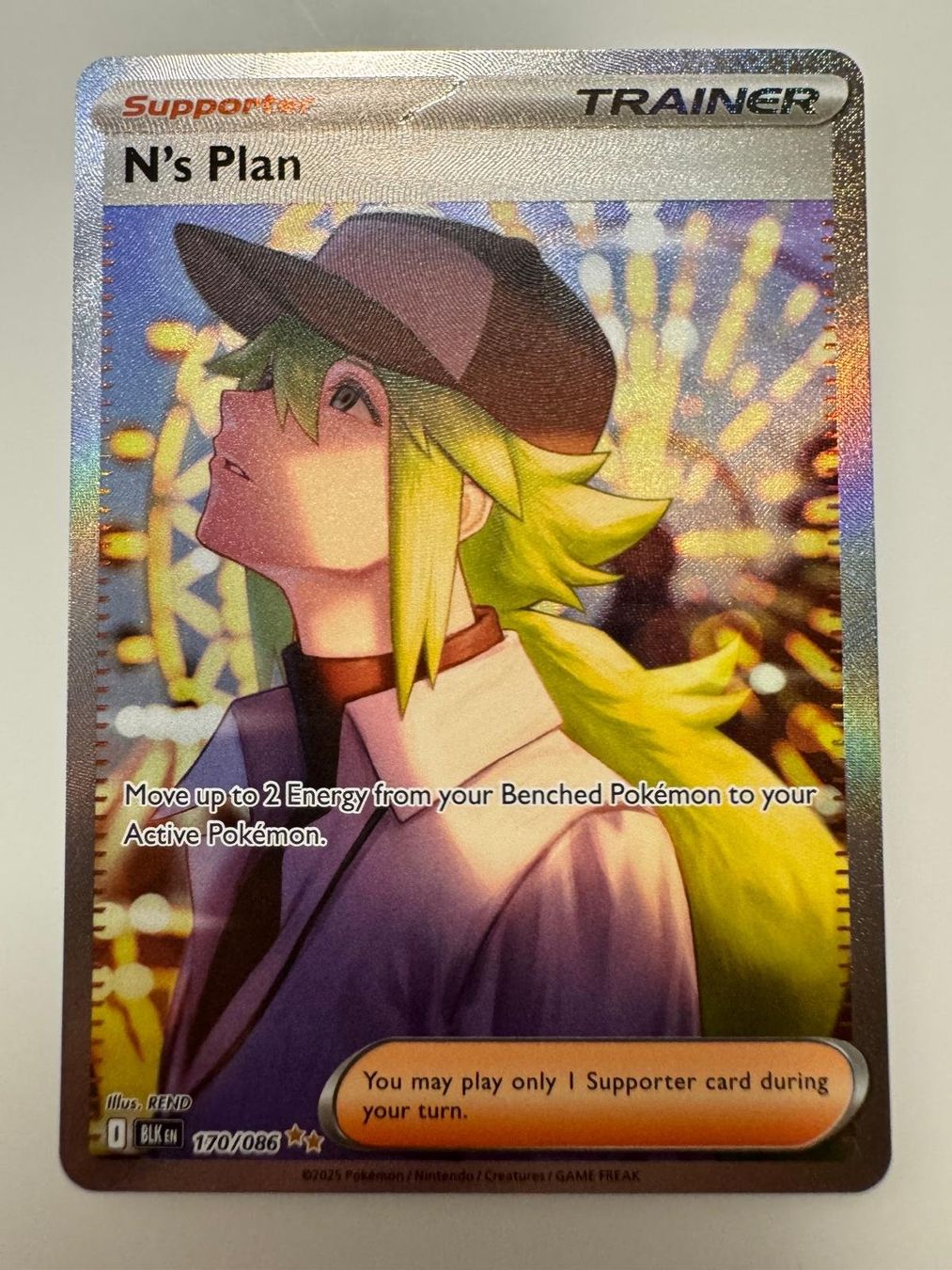 Pokémon Carte collezionabili: N's Plan | SIR | BLK 170/086 | EN – Usato da Spreitenbach venduto da Snacky96 2
