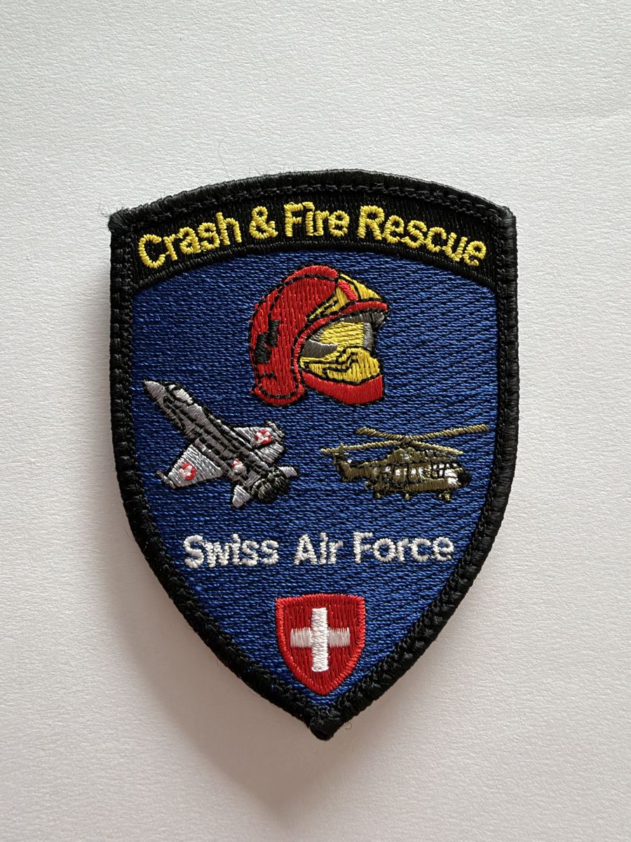 Schweizer Armee Placchette & Badge: Swiss Air Force CFR patch  – Usato da Chamoson venduto da Lio_Rey