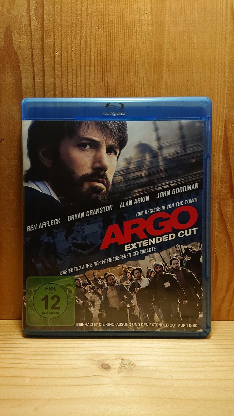 Alle DVDs: ARGO Blu-Ray Extended Cut mit Ben Affleck – Gebraucht aus Wilderswil von Exebub