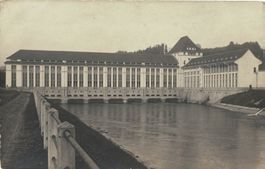 Däniken SO Flusskraftwerk Gösgen  , 1930
