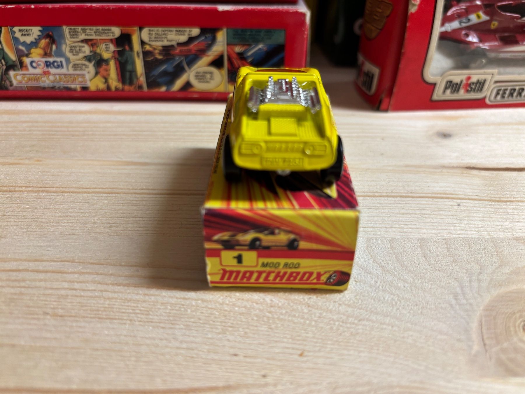Matchbox Modellini d'auto: Matchbox Superfast Nr. 1 Mod Rod in OVP – Usato da Thun venduto da BlauerKlaus 4