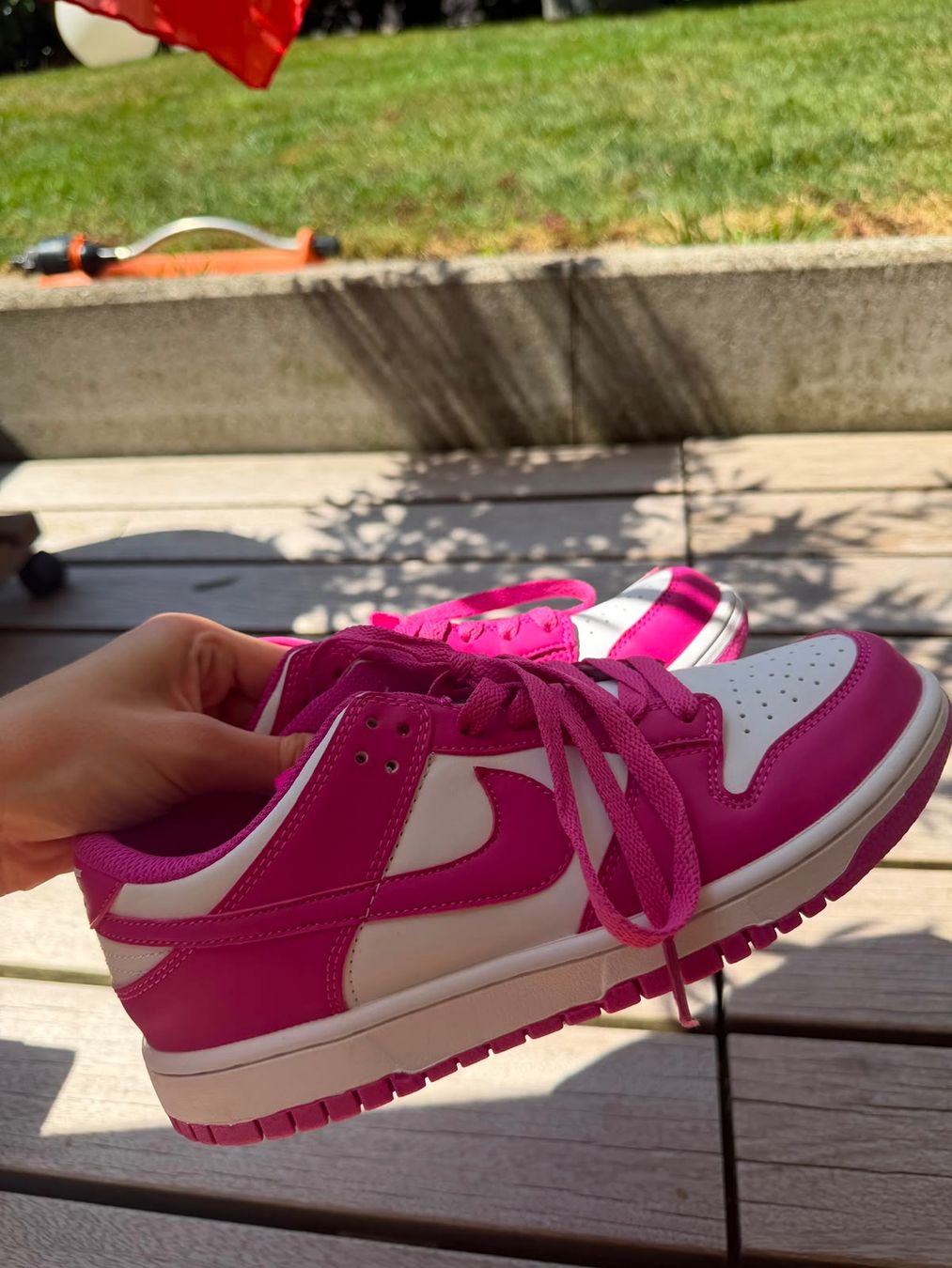 Chaussures femmes: Nike Dunk Low Pink Weiss Grösse 39 Fast Neu – Neuf (Voir description) à Zürich par ale_5l6s 2