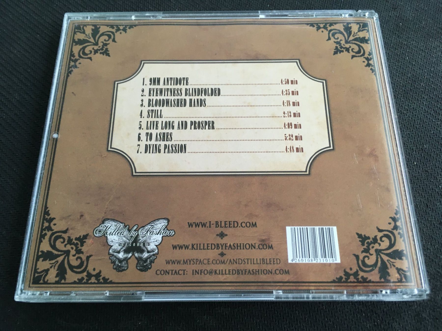 CDs: And still i Bleed - Dying Passion -CD- – Gebraucht aus St.Gallen von MedienJoe 2