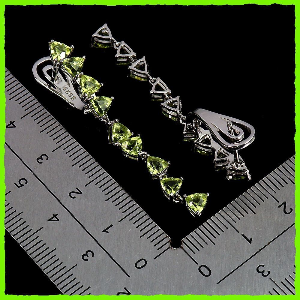 Orecchini pendenti & Orecchini a lobo: PERIDOT, Peridot Ohrhänger 925 Silber – Nuovo e nell'imballaggio originale da Oberglatt ZH venduto da Goldfee1 2