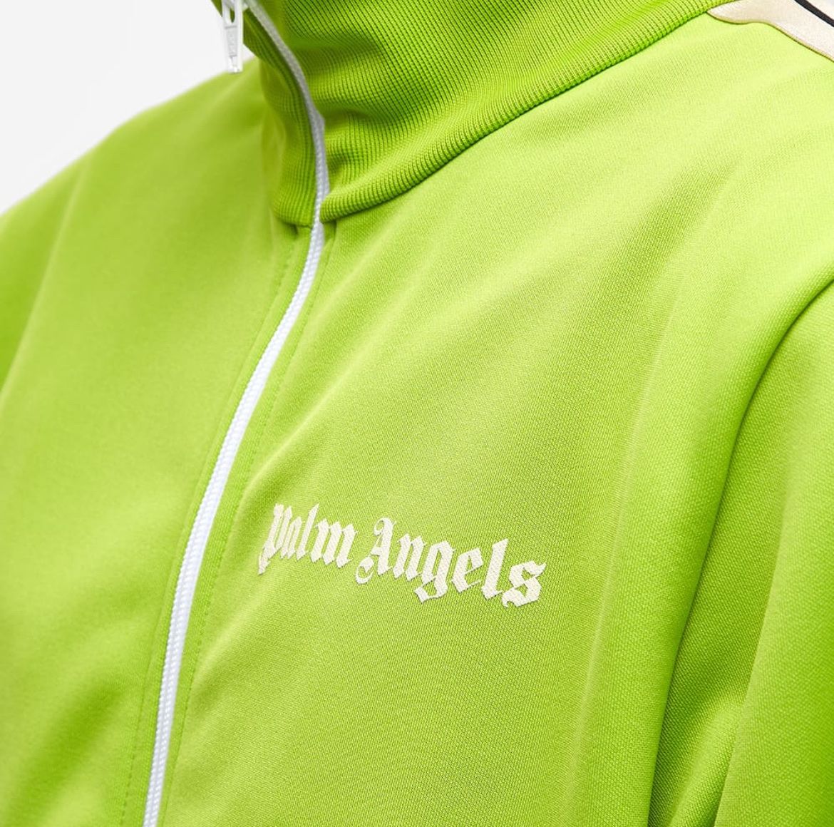 Palm Angels Giacche: Palm Angels Track Jacket Lime Green/Off White – Usato da Luzern venduto da Bon_Voyage 3