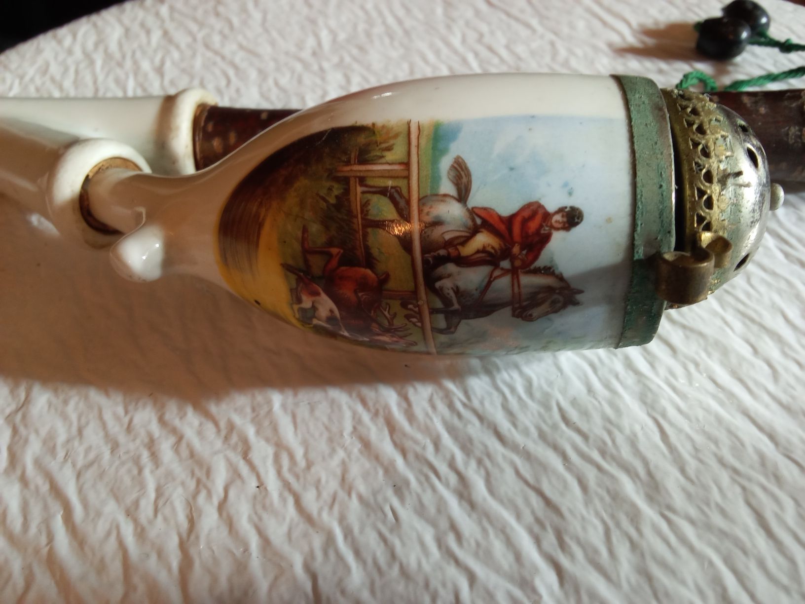 Pipe & Accessori: Antike Pfeife mit Jagdmotiv. – Usato da Ballwil venduto da Lunahimmel 4