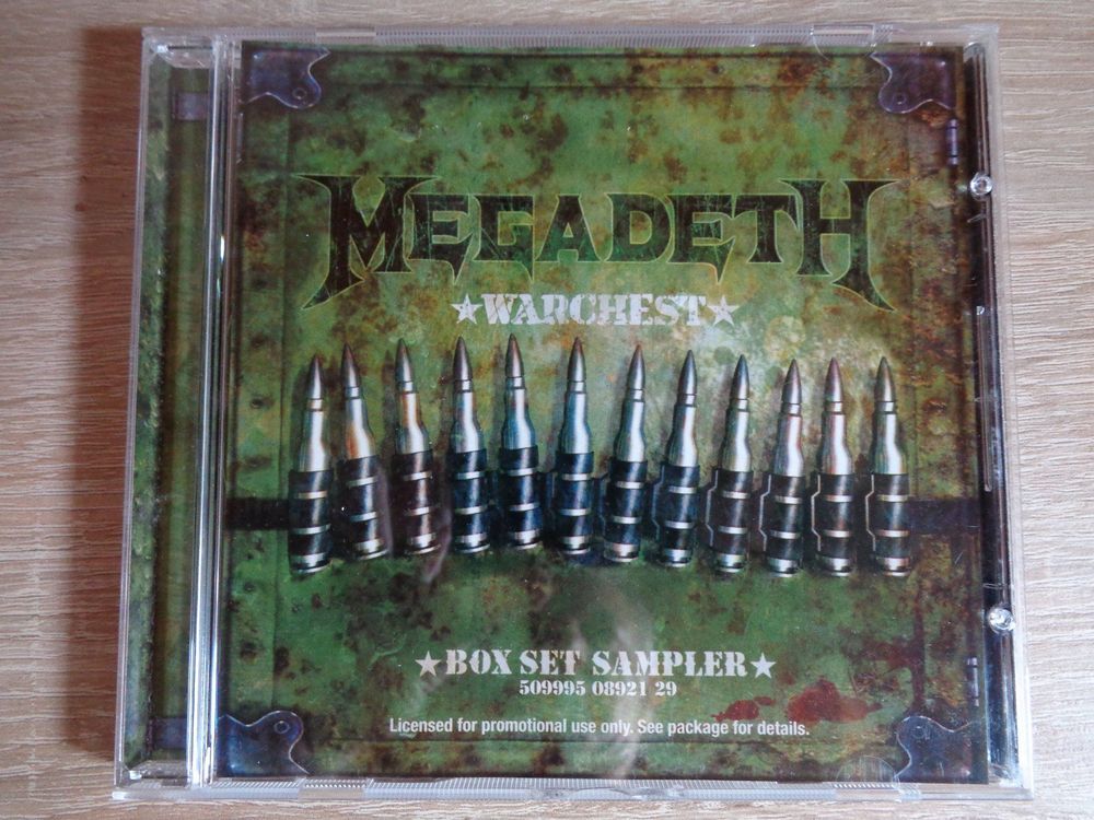 メガデス ウォーチェスト MEGADETH WARCHEST - 通販 - altaafi.sa