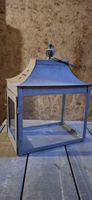 Laterne Windlicht aus Metall & Glas