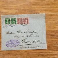 Brief Lettre Vevey 1919 Saint-Aubin Neuchâtel