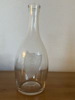 edle sehr alte Wein-Karaffe Wappen-Gravur Bischoff-Stab