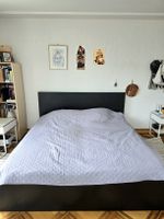 IKEA MALM Bett Braunschwarz 180x200