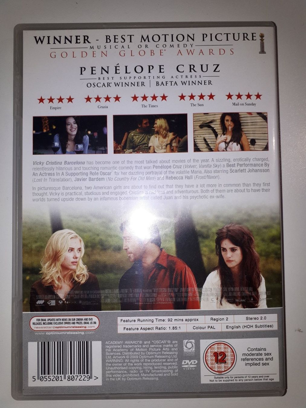 Tutti i DVDs: Vicky Cristina Barcelona  (engl.) – Usato da Dietikon venduto da Buchantiqdietikon 1