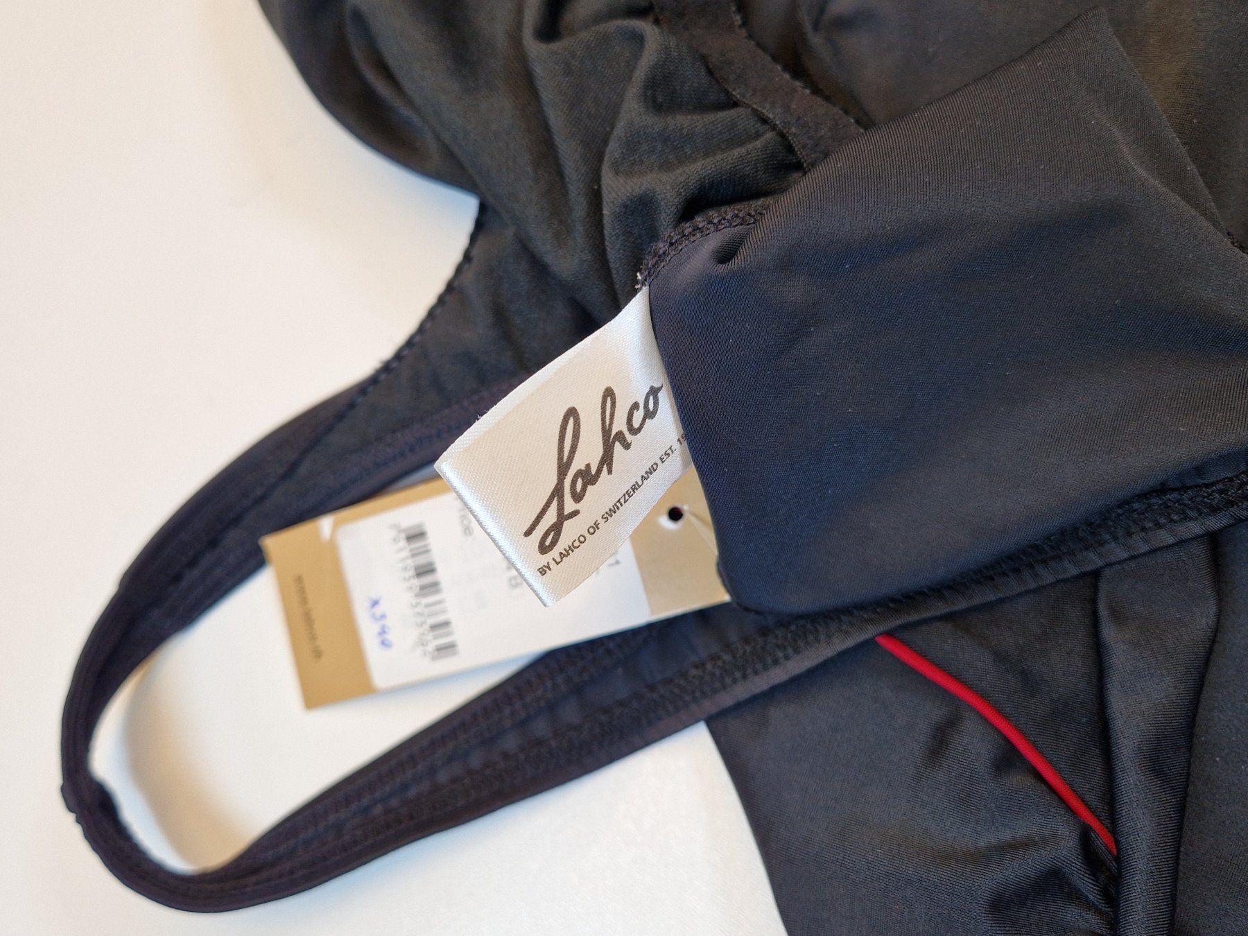 Lahco Badekleider & Bikinis: Badehose Damen 44B Lahco Basic Black Red / Rabatt 50% - 70%! – Neu und originalverpackt aus Braunau von Brand-Store 6