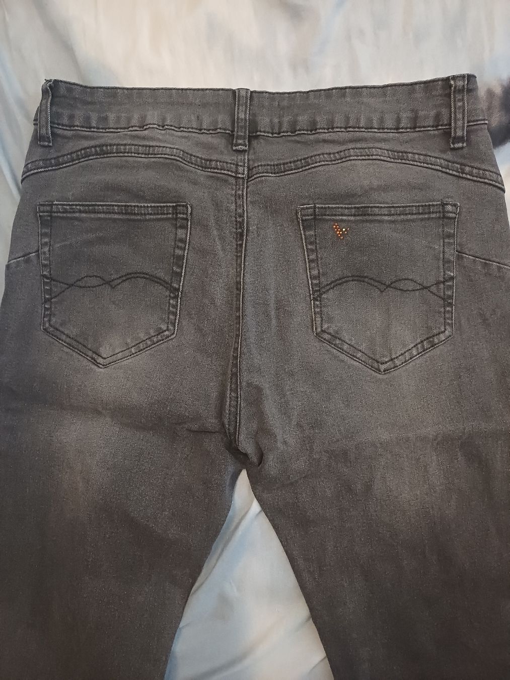 Jeans: Black low-rise jeans – Usato da Dietikon venduto da Francesca_Pk 1