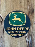 Schönes John Deere Retro  Blechschild / 20 CM / neu!!!