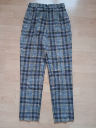 Pantalon vintage à carreaux OLIVER GRANT