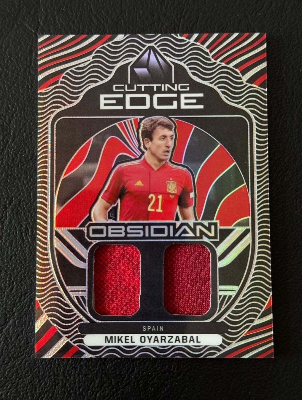 Panini Carte collezionabili: 2021-22 PANINI OBSIDIAN MIKEL OYARZABAL PATCH 112/149 – Nuovo (secondo la descrizione) da St. Gallen venduto da Matrix023
