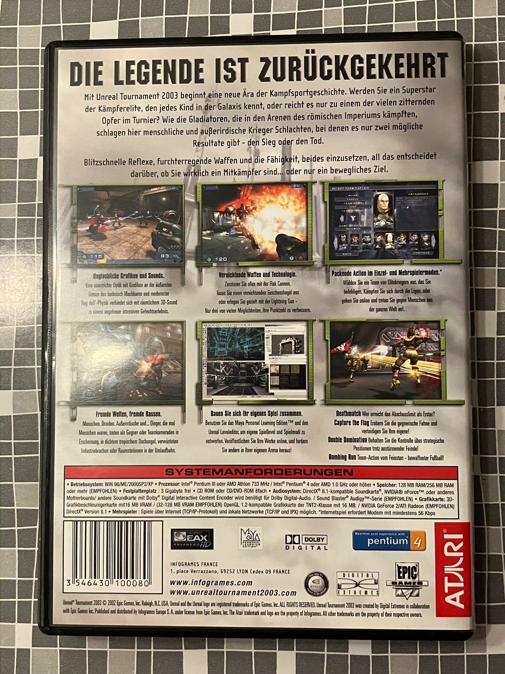 Spiele: Unreal Tournament 2003 - PC (2003, deutsch) – Gebraucht aus Winkel von Asdas87 1