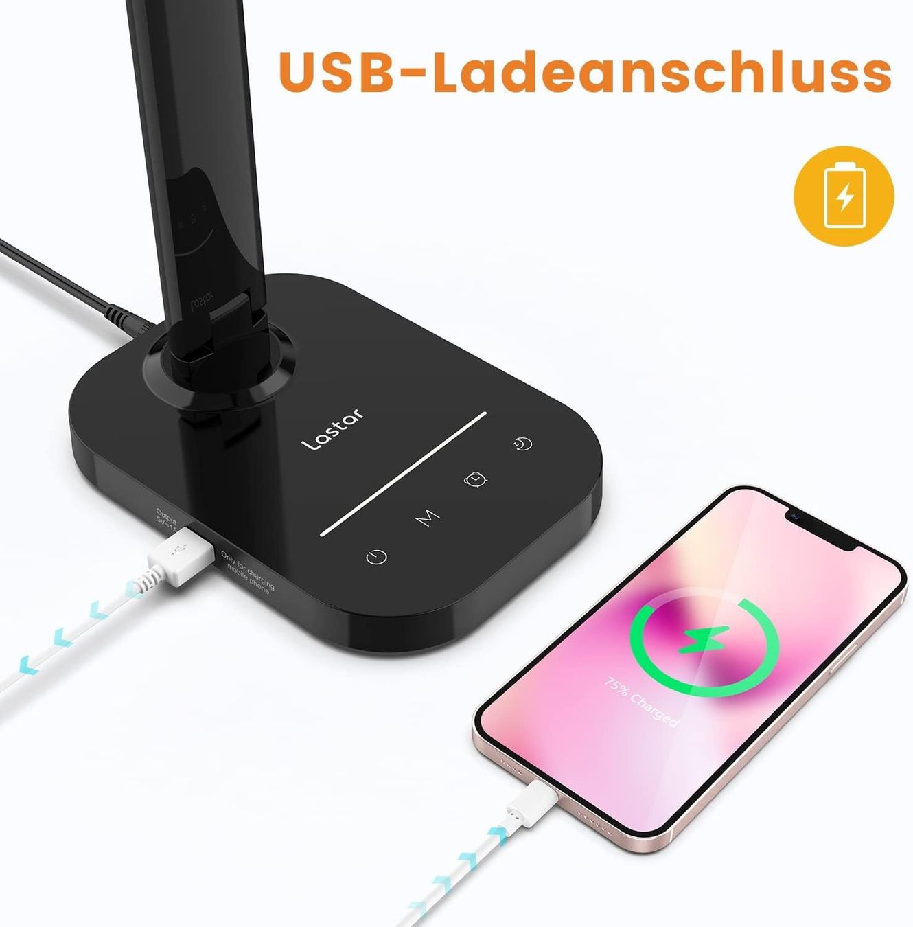 Lampade: Schreibtischlampe-LASTAR Dimmbare 12W LED – Nuovo e nell'imballaggio originale da Nuglar venduto da SaleRitter 2
