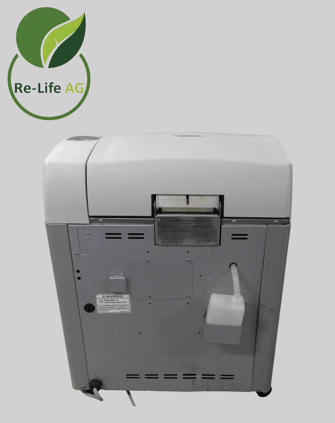 Pasti del neonato: Sanyo MLS-3750 Autoclave – Usato da Reinach BL venduto da Re-LifeAG_Labor 2