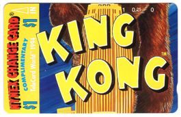 KING KONG - ungebrauchte NYNEX Complimentary Telefonkarte