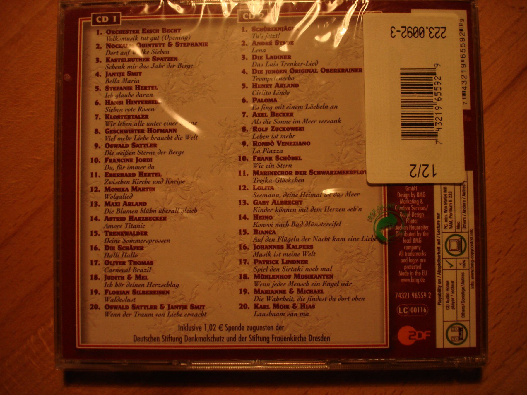 CD: CD  Superhitparade der Volsmusik – Nuovo e nell'imballaggio originale da Gossau ZH venduto da Crfurrer 1