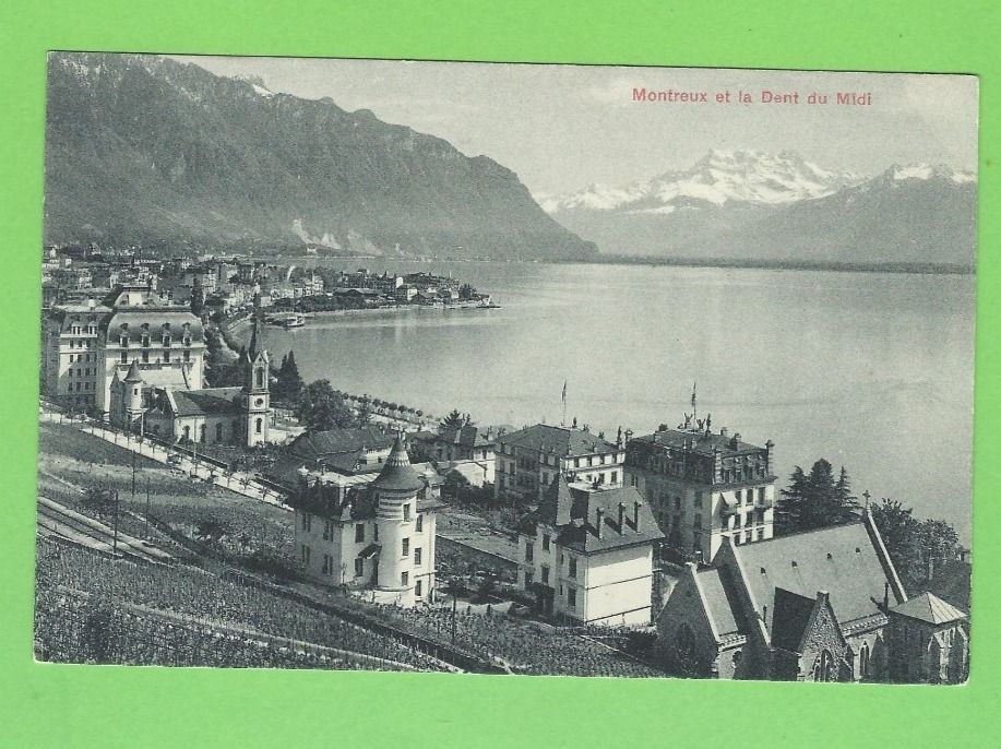 Cartoline postali: Montreux et la Dent du Midi – Nuovo (secondo la descrizione) da Zürich venduto da t24_de