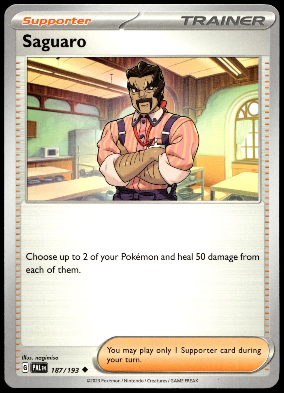 Pokémon Carte collezionabili: Pokémon Saguaro 187/193   SV02 Paldea Evolved – Usato da Le Mouret venduto da PokemonCards_CH