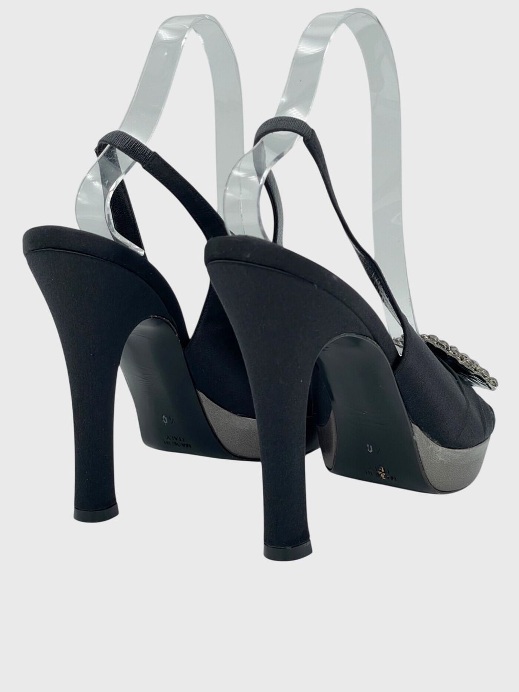 René Caovilla Chaussures femmes: Rene Caovilla Crystal Embellished Platform EU 40 – D'occasion à Zürich par shoe_shop 3