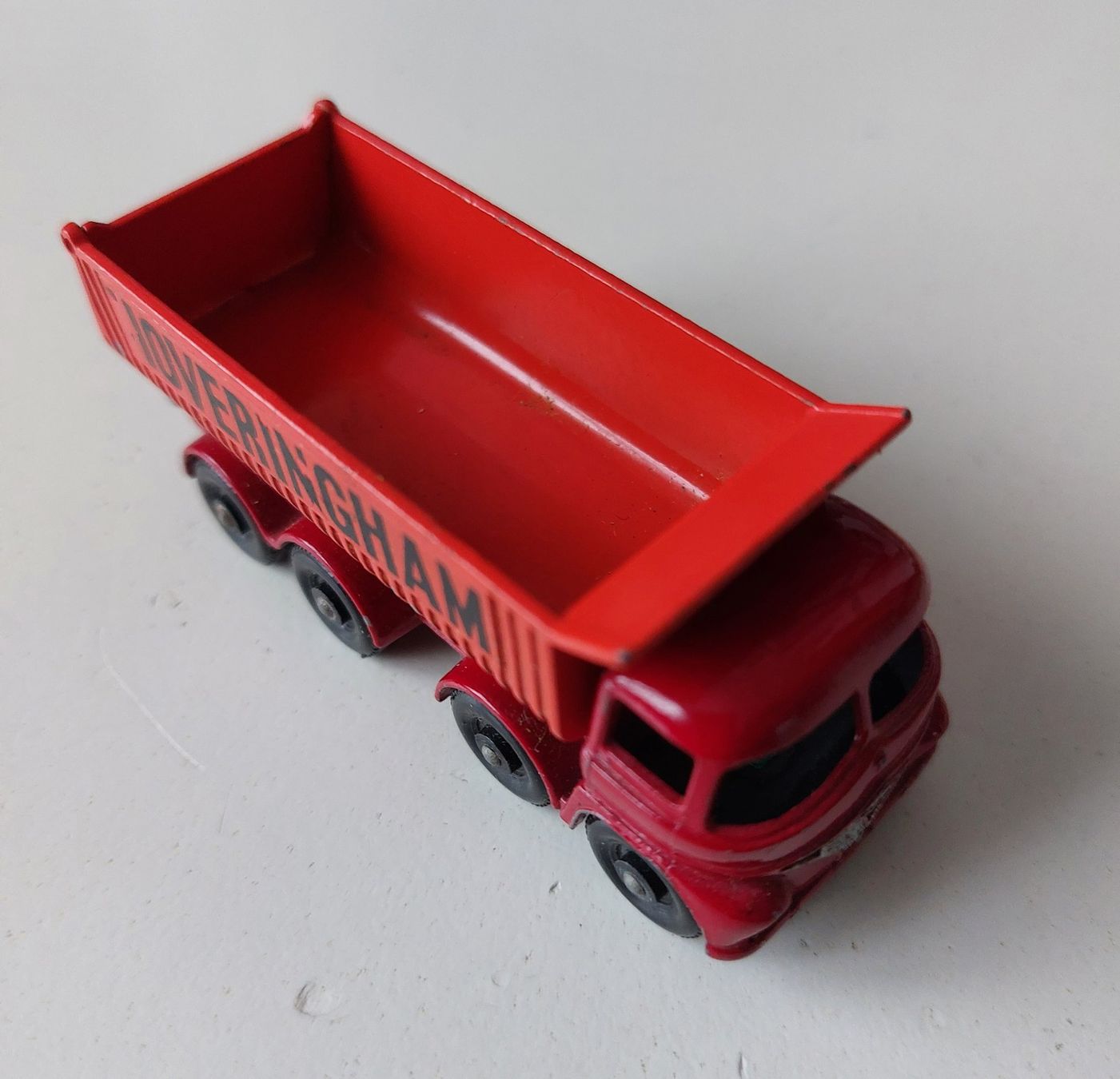 Matchbox Modellautos: Matchbox Lesney No.17 D LKW Kipper Hoveringham – Gebraucht aus Schenkon von Elbarto007