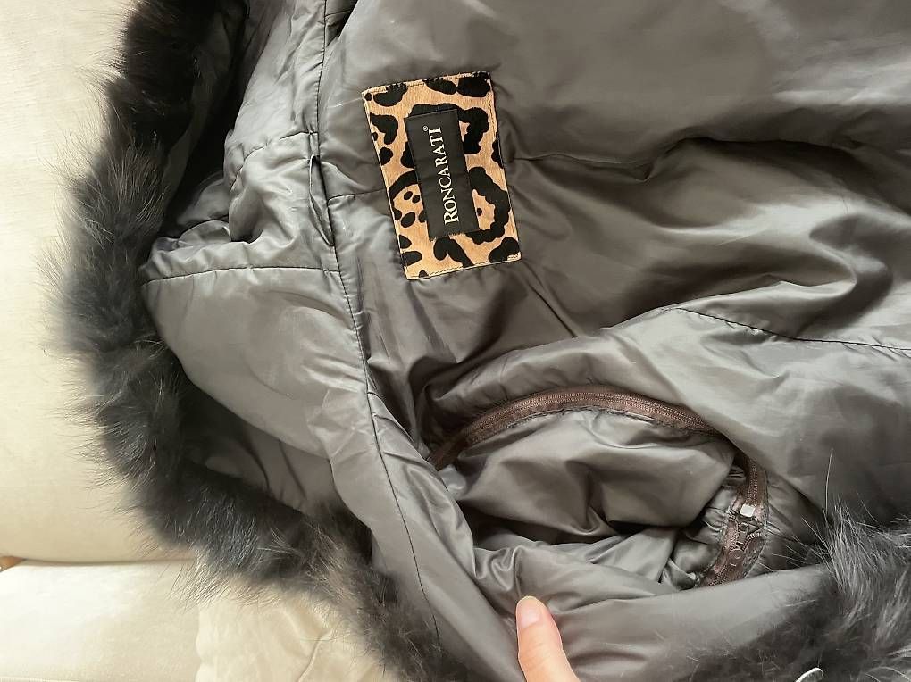 Giacche: Roncarati Designer Winterjacke Gr. 36 / S anthrazit – Usato da Meilen venduto da SabrinaK1992 2