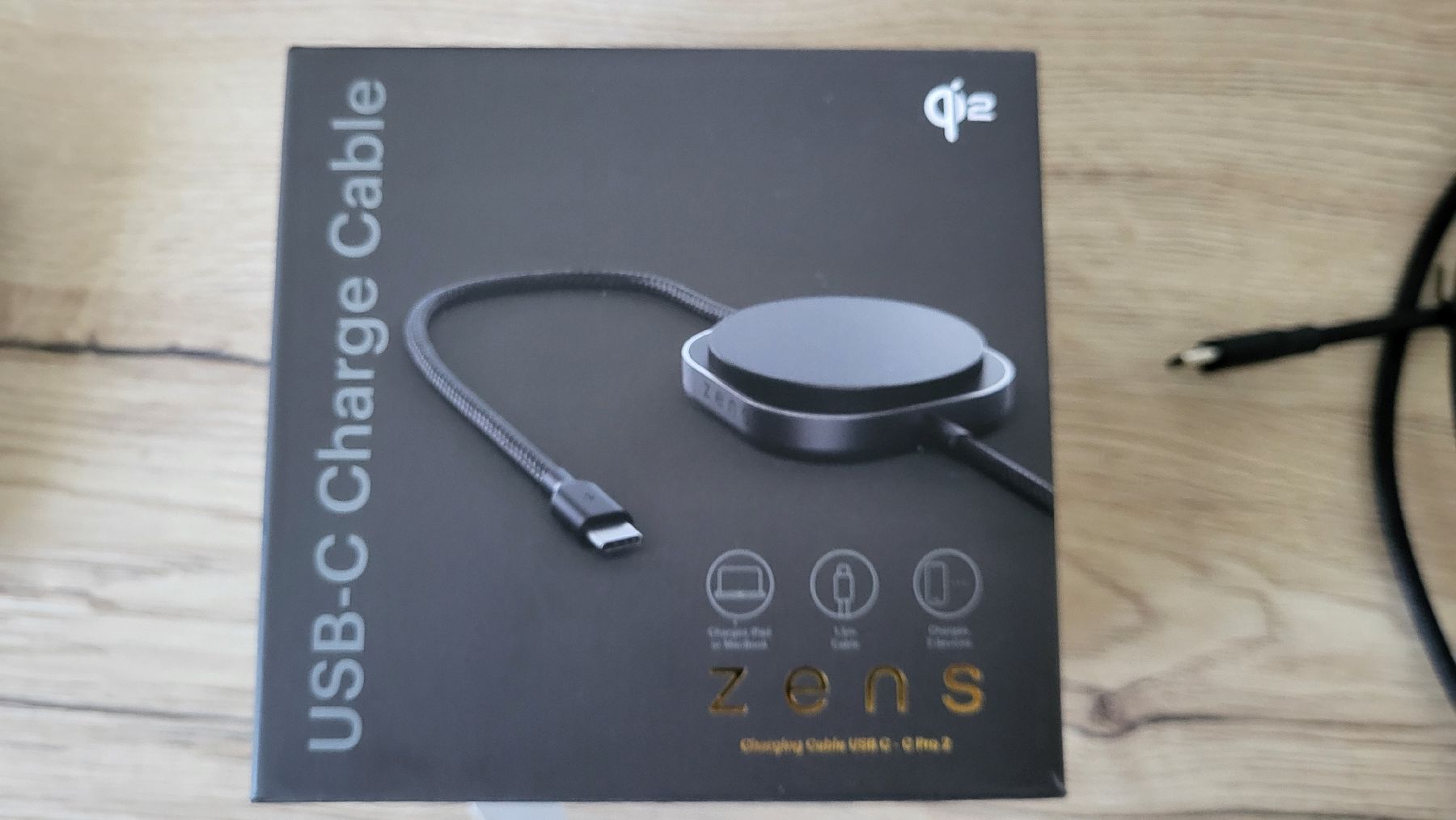 Caricabatterie: ZENS USB-C Aufladekabel mit Induktionsstelle – Nuovo e nell'imballaggio originale da Bern venduto da Jayless 1