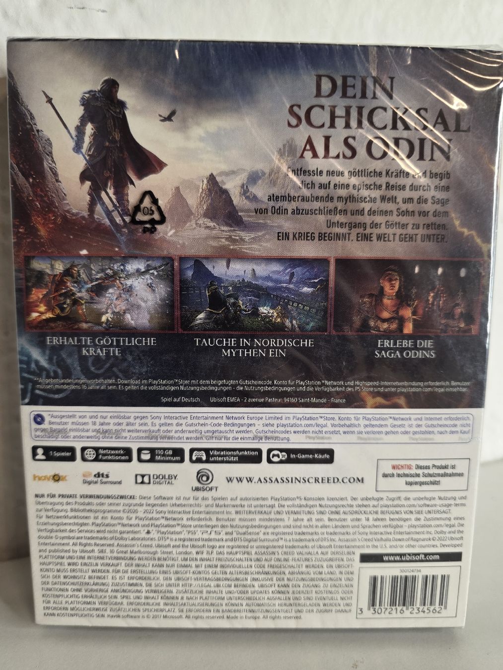 Giochi: PS5 Assassin's Creed Valhalla: Die Zeichen RagnaroKS NEU – Nuovo e nell'imballaggio originale da Ehrendingen venduto da lax21 1