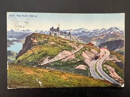 AK  1922  Panorama Rigi Kulm coloriert       (G830)