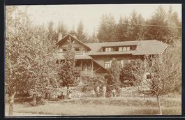 Foto-AK Pfäffikon, Gasthaus Waldfrieden