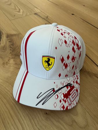 Leclerc Ferrari Formel 1 Monaco Fahrer Cap