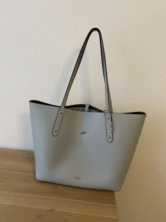 Elegante Coach Tasche Hellblau