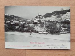 Relief-Ansichtskarte Bühler Kt. Appenzell