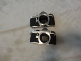2 ANTIK PENTAX ME-SUPER SPI REF FILM KAMERA-NICHT TESTED.