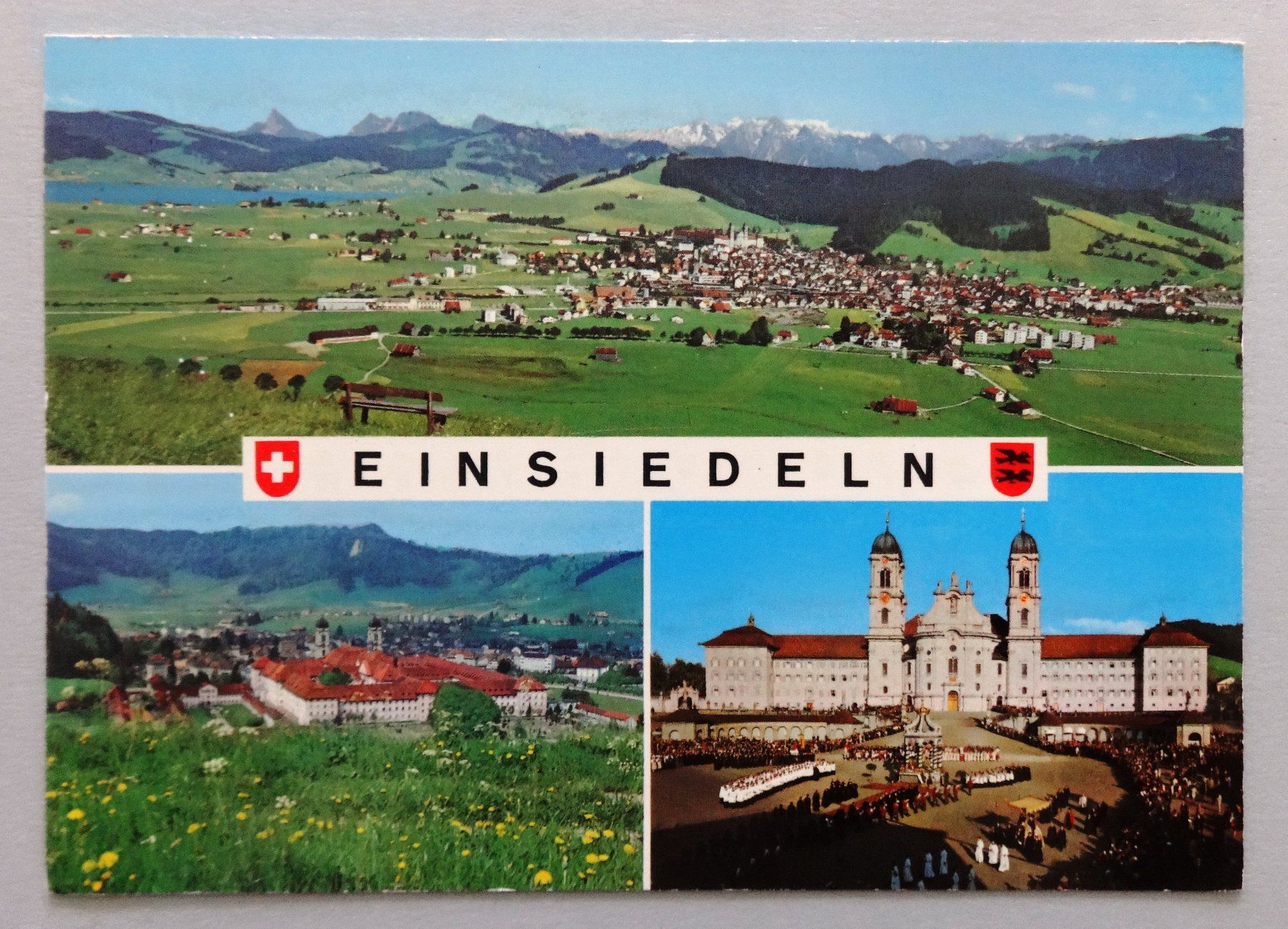 Cartoline postali: Einsiedeln – Usato da Fétigny venduto da Billy2miny