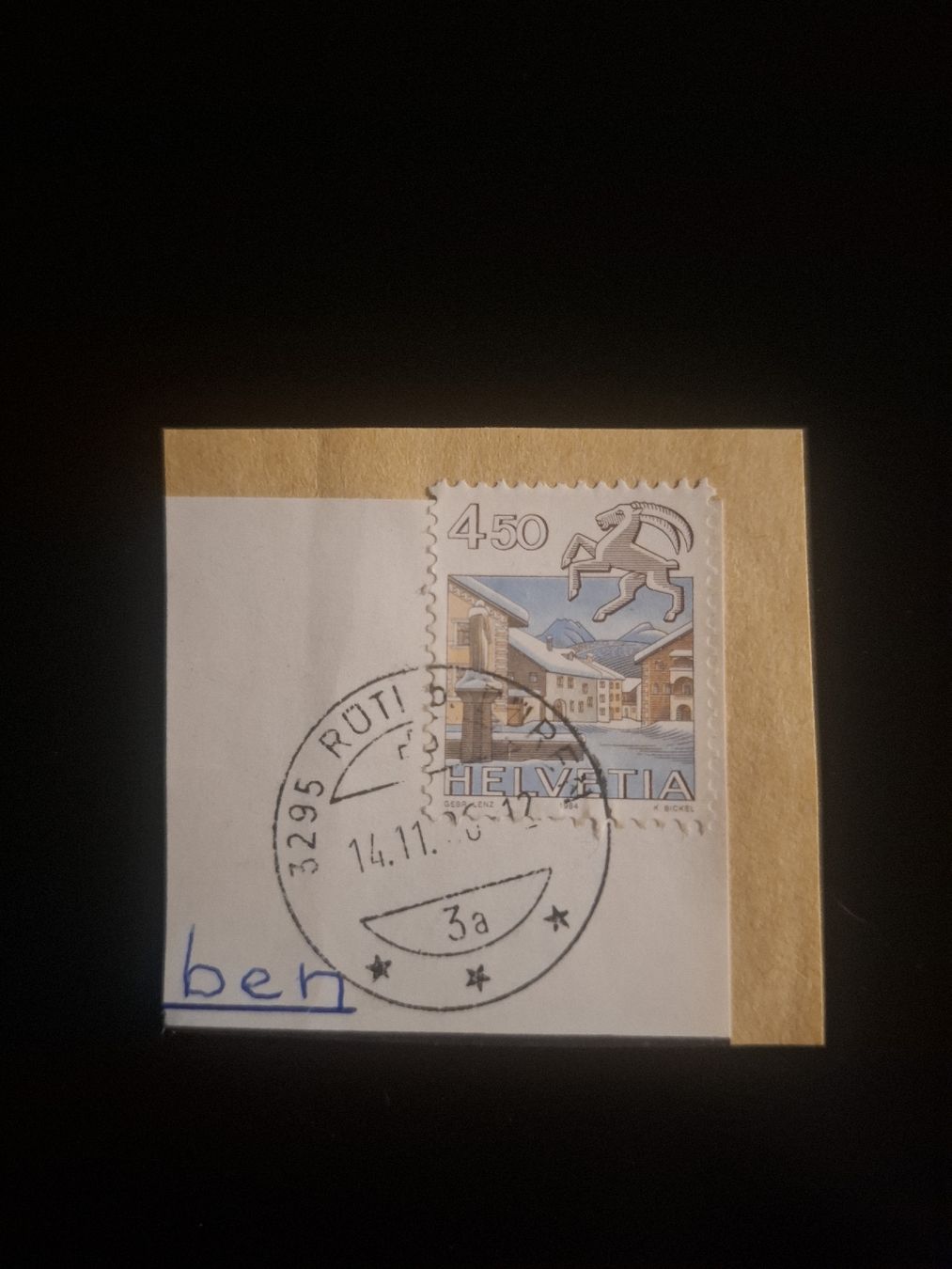 Tutti i francobolli: Helvetia 4.50 /1984/Mi:1266 – Usato da Basel venduto da Swiss_phil_Auktion