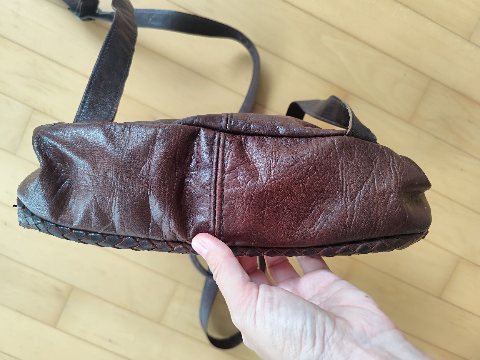 Zaini: Echter Leder Rucksack Braun, Vintage – Usato da Zürich venduto da Claudia_Zueri 3