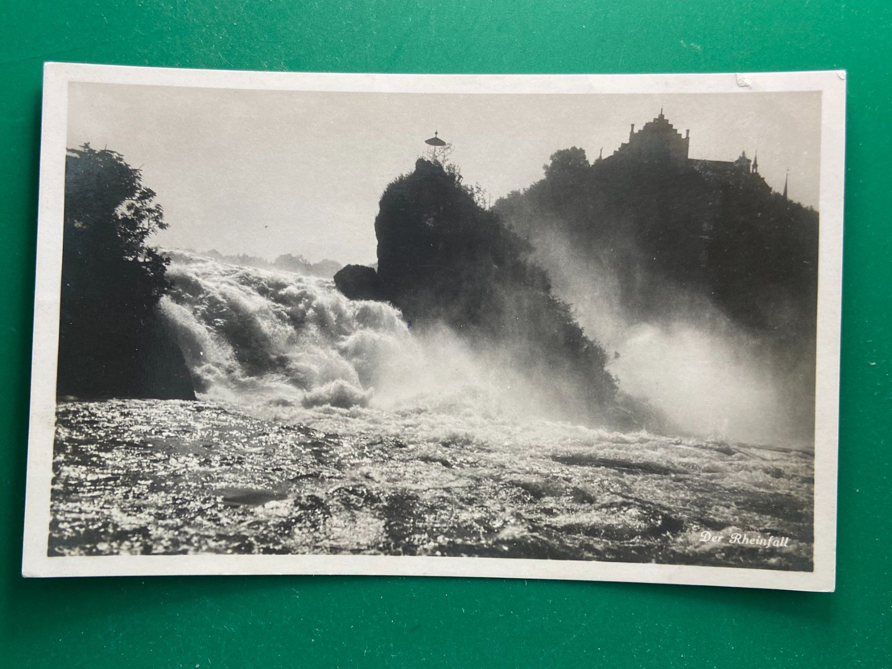 Cartoline postali: Der Rheinfall – Usato da Steg VS venduto da danwer74