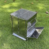 BBQ Barbecue à Charbon Pliable20x20x27cm