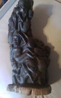 Vintage Lebensbaum geschnitzt aus Grenadill Schwarzholz 26kg