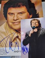 Andy Borg - Original in person Autogramm auf Foto