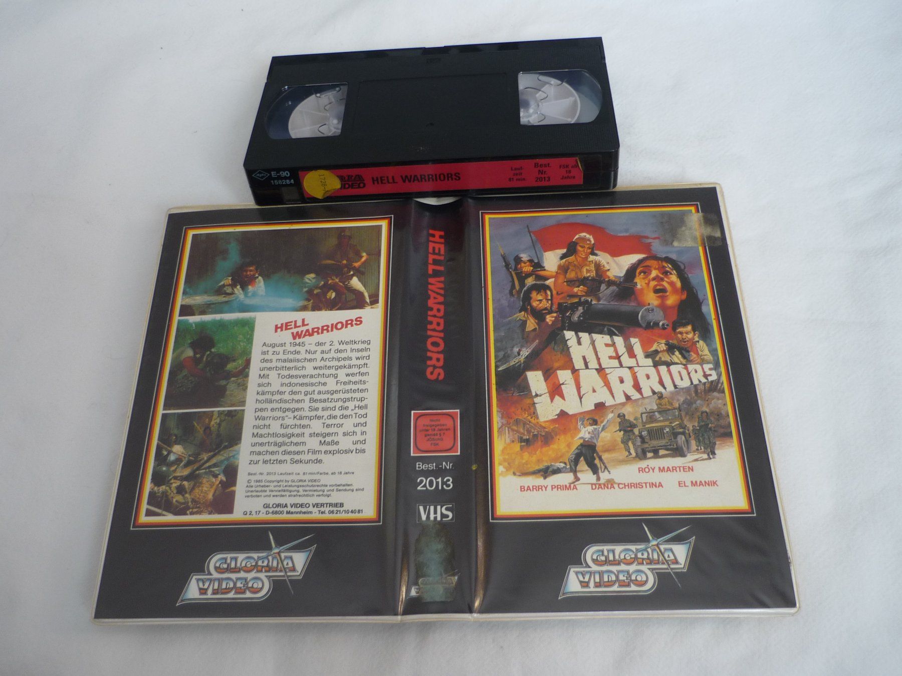 Tutti i VHS: VHS Rarität - Hell Warriors - 80er – Usato da Beringen venduto da Flatretriever 1
